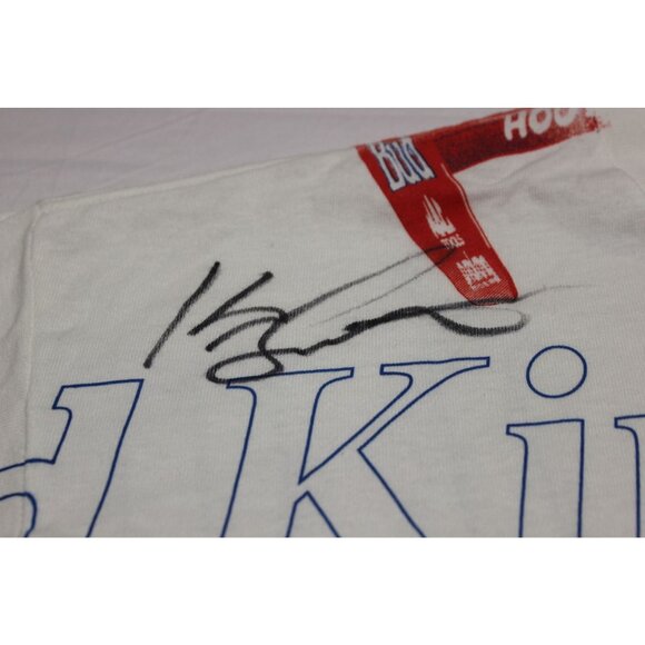 NHRA vintage 90s Kenny Bernstein Signed Bud King Aircraft Carrier AOP Shirt XL - Picture 6 of 14